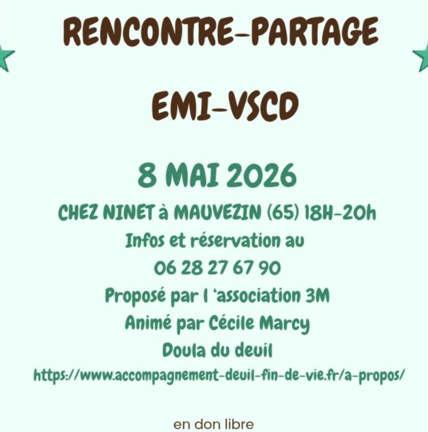 Rencontre partage – EMI – VSCD
